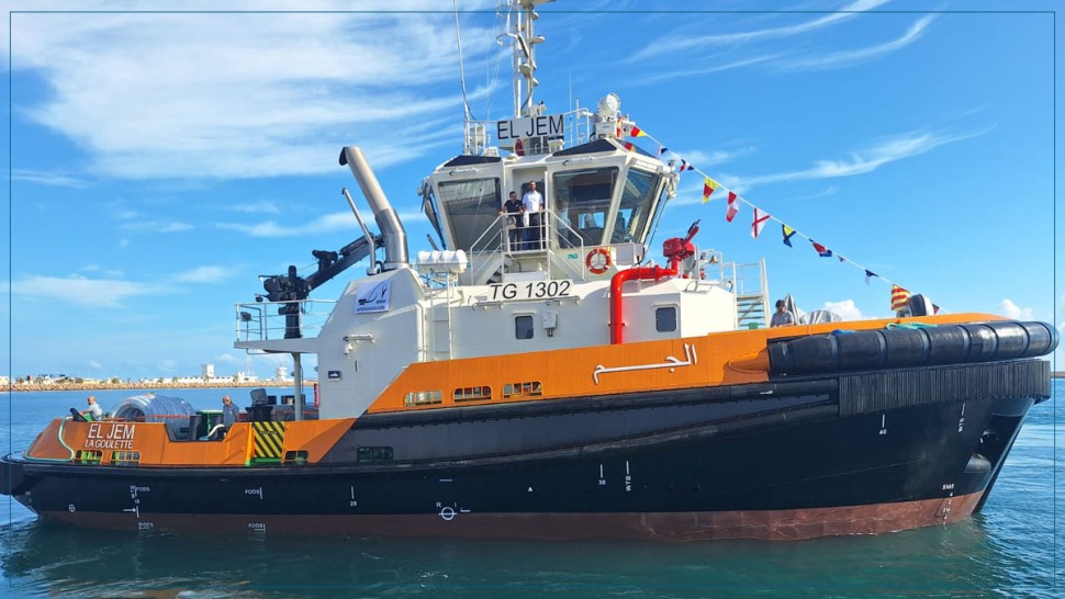 ميناء جرجيس.. تعزيز طاقم الوحدات العائمة بجرّار بحري بتقنيات متطوّرة