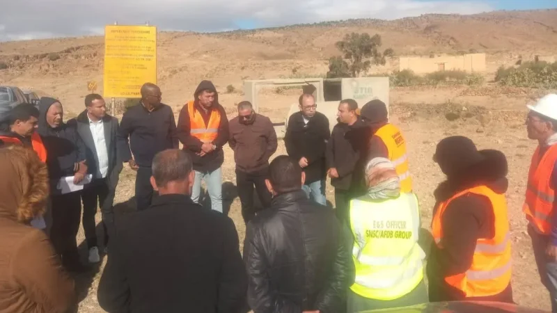 وفد من البنك الأفريقي للتنمية يزور ولاية القصرين