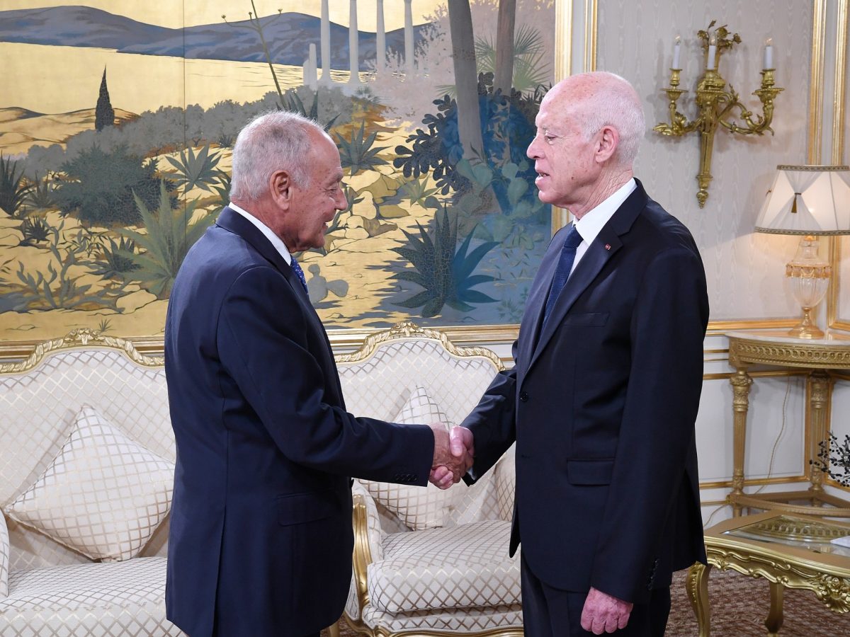 سعيّد يستقبل الأمين العام لجامعة الدول العربية