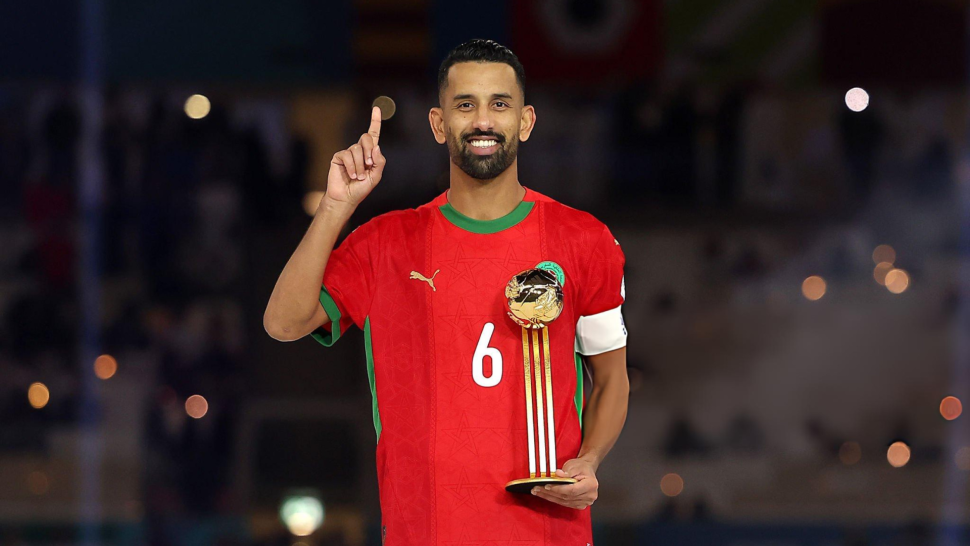 ربيع حريمات أفضل لاعب في كأس العرب