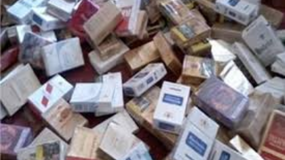 منزل تميم/ حجز أكثر من 5 ألاف علبة سجائر مجهولة المصدر