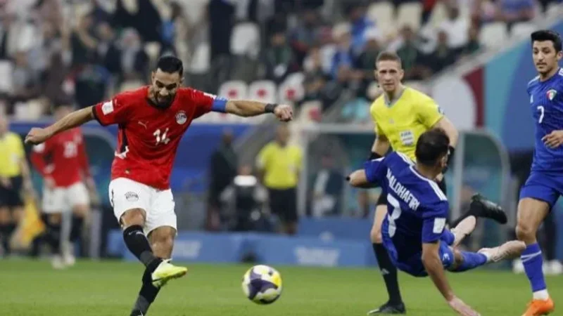 كأس العرب/ التعادل يحسم لقاء مصر والكويت