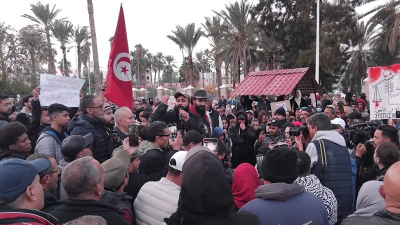 مسيرة في قابس