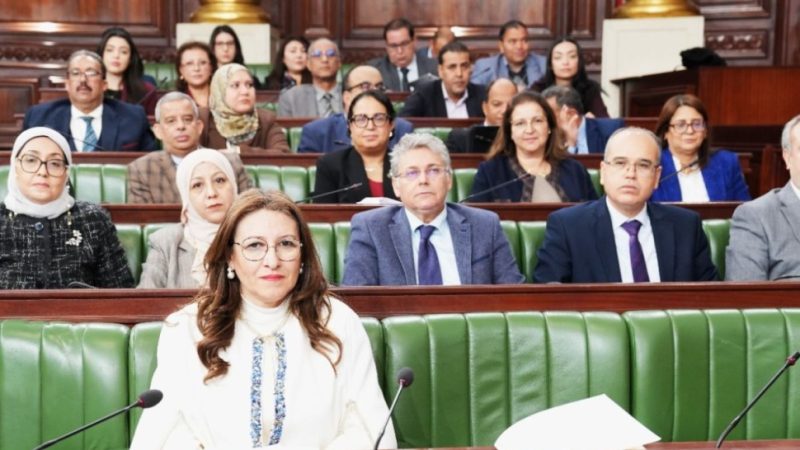 وزيرة المالية