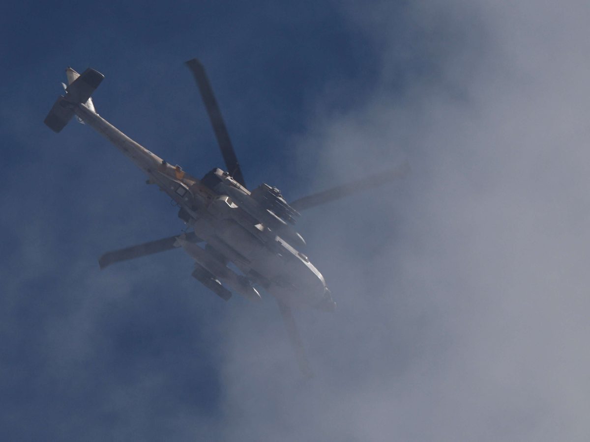 سقوط مروحية إسرائيلية في مستوطنة بالضفة الغربية