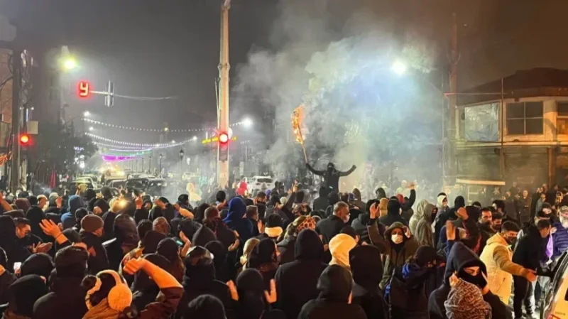 احتجاجات غيران