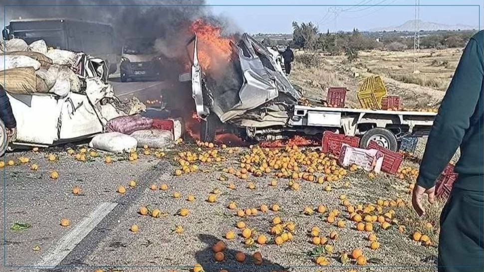 القيروان/ حادث مرور يودي بحياة شخصين وإصابة ثالث