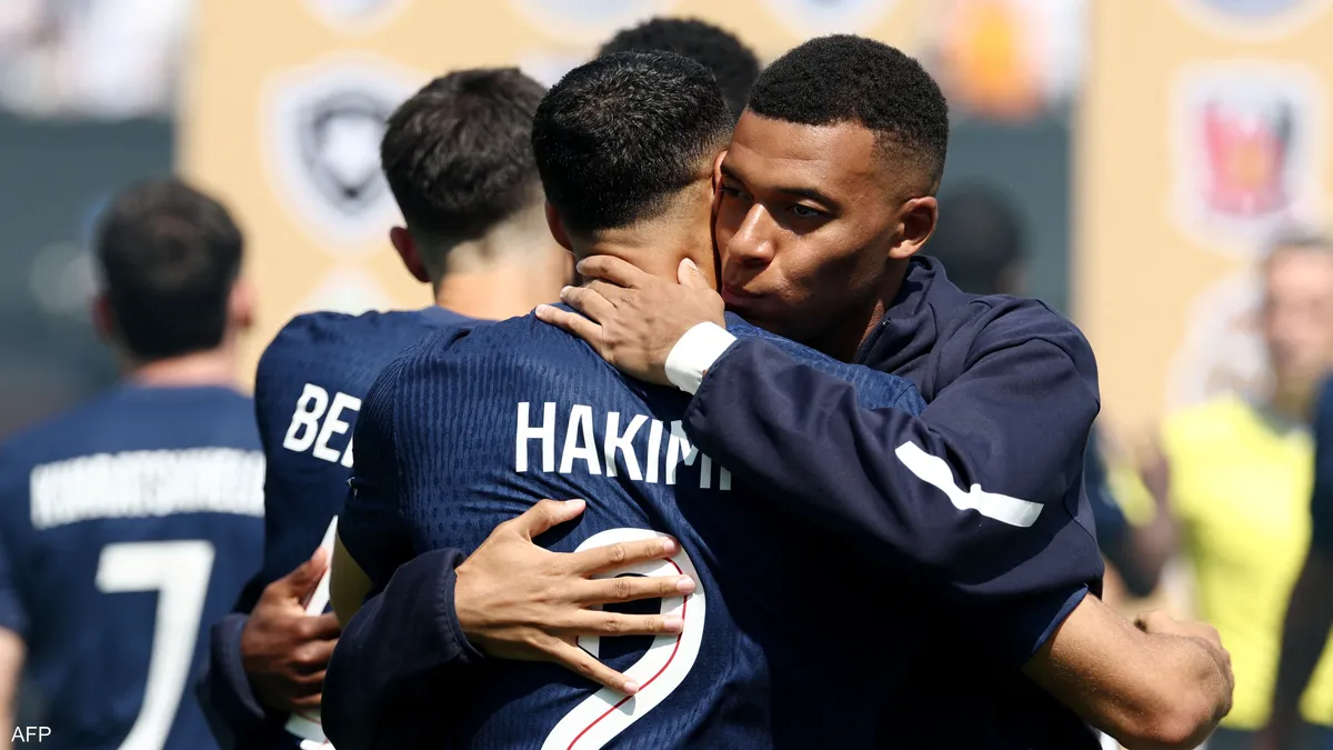 مبابي قلق بشأن لاعبي منتخب المغرب بعد الخسارة