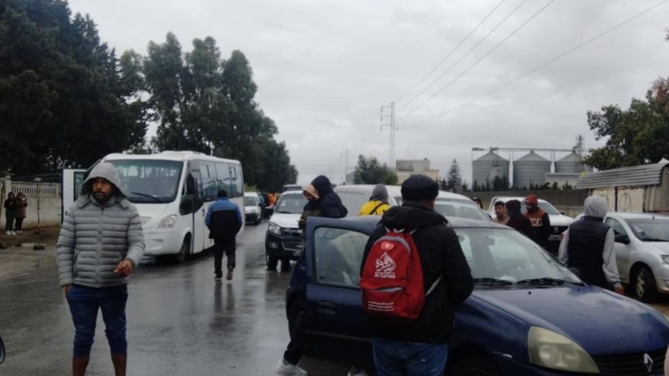 سليمان/ متساكنو منطقة المرجى يحتجّون