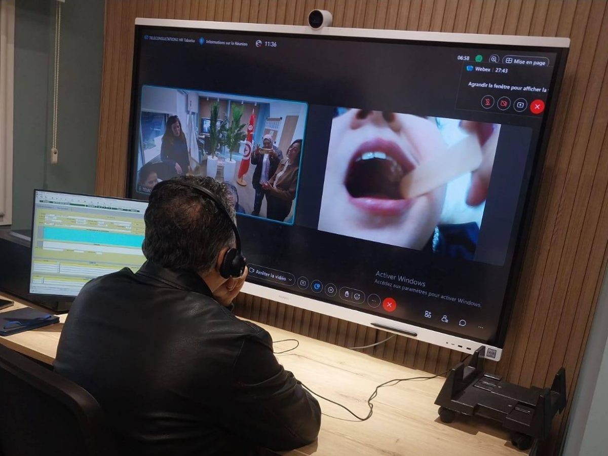 قبلي وطبرقة/ تدشين أول عيادات أسنان ضمن برنامج المستشفى الرقمي