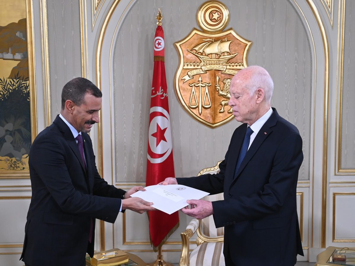 رسالة من الرئيس الموريتاني لقيس سعيد رسالة من الرئيس الموريتاني لقيس سعيد