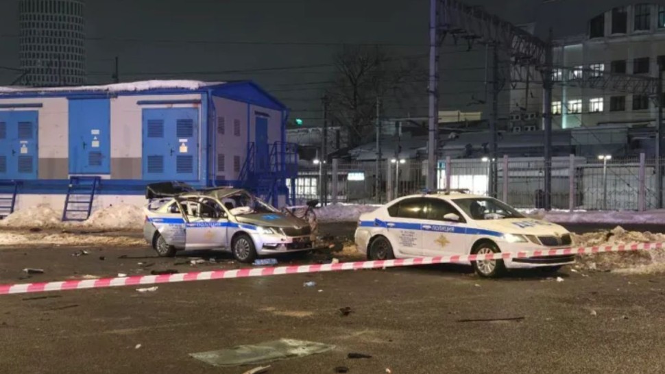 مقتل شرطي وإصابة آخرين بانفجار عبوة ناسفة وسط موسكو