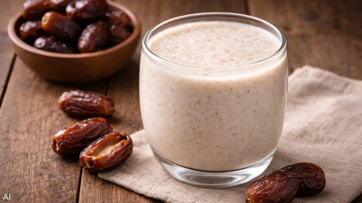 التمر بالحليب عند الإفطار.. ‘كنز صحي’ في رمضان
