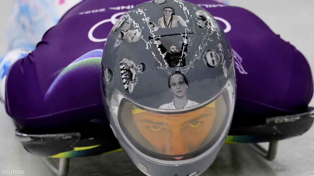 “خوذة حرب أوكرانيا’ تثير الجدل في الأولمبياد الشتوية