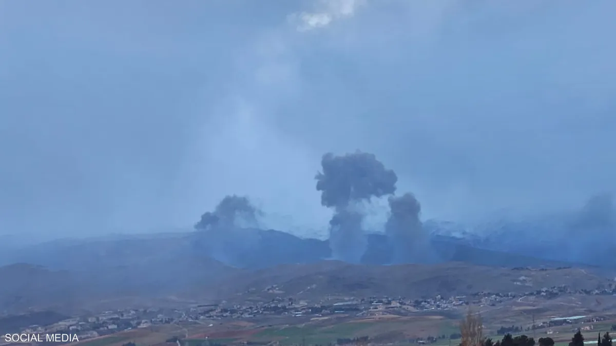 غارات إسرائيلية ‘عنيفة’ تضرب البقاع شرق لبنان