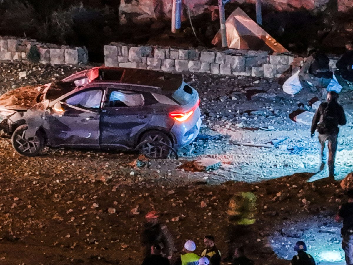 انفجارات في القدس إثر صواريخ إيرانية