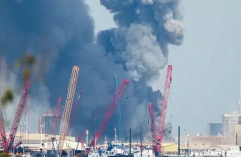 هجوم إيراني على قاعدة أميركية بالبحرين هجوم إيراني على قاعدة أميركية بالبحرين