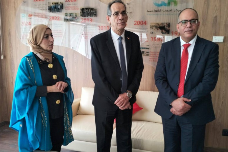 رفع جودة الخدمات محور زيارة وزير التعليم لمركز الحساب الخوارزمي