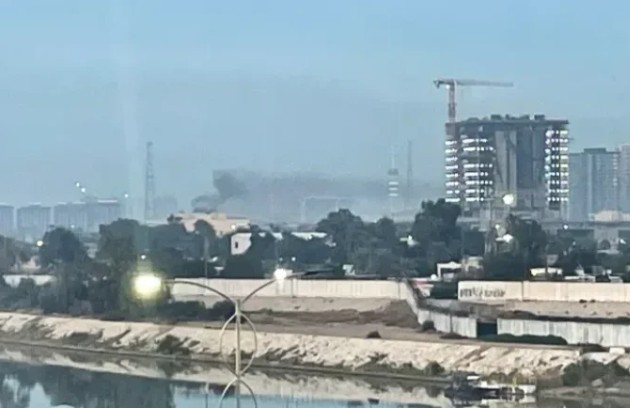 العراق/ هجوم صاروخي على السفارة الأمريكية