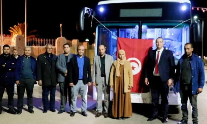 تطاوين/ حافلات مزدوجة جديدة لتعزيز النقل العمومي