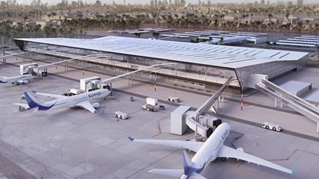 هجوم بطائرات مسيرة على مطار الكويت