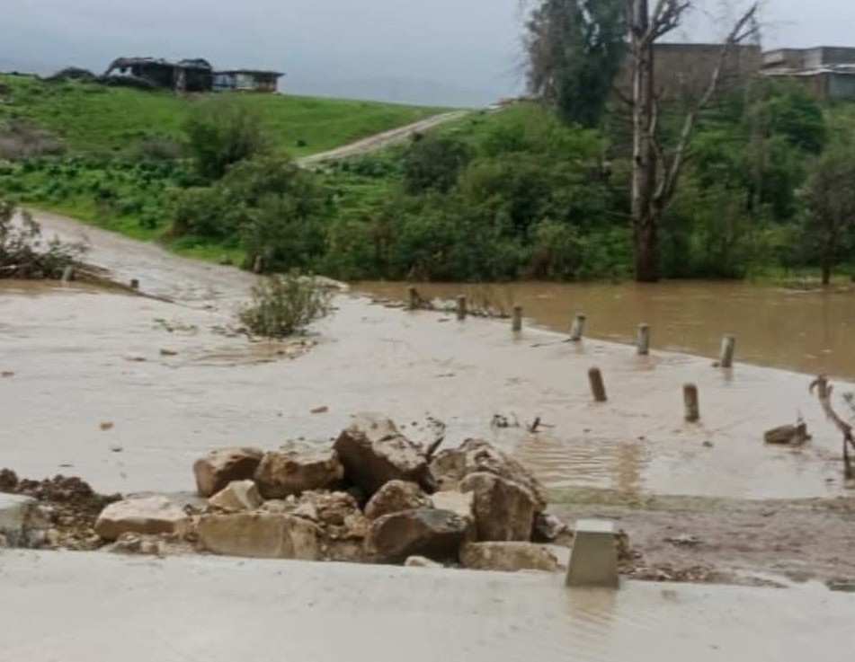 جندوبة/ انقطاع الطريق بين وادي مليز والدخائلية