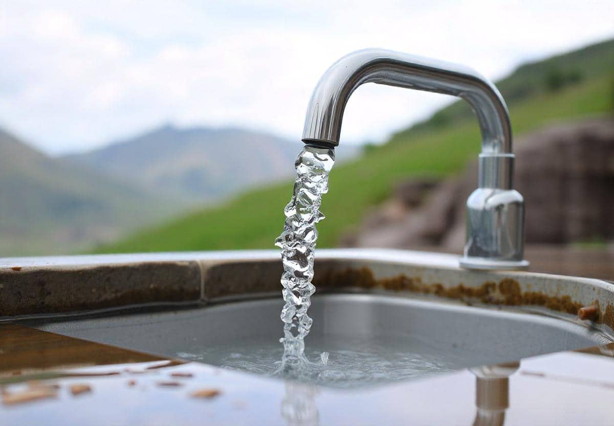 قبلي/ قرية الفردوس على موعد مع الماء الصالح للشرب