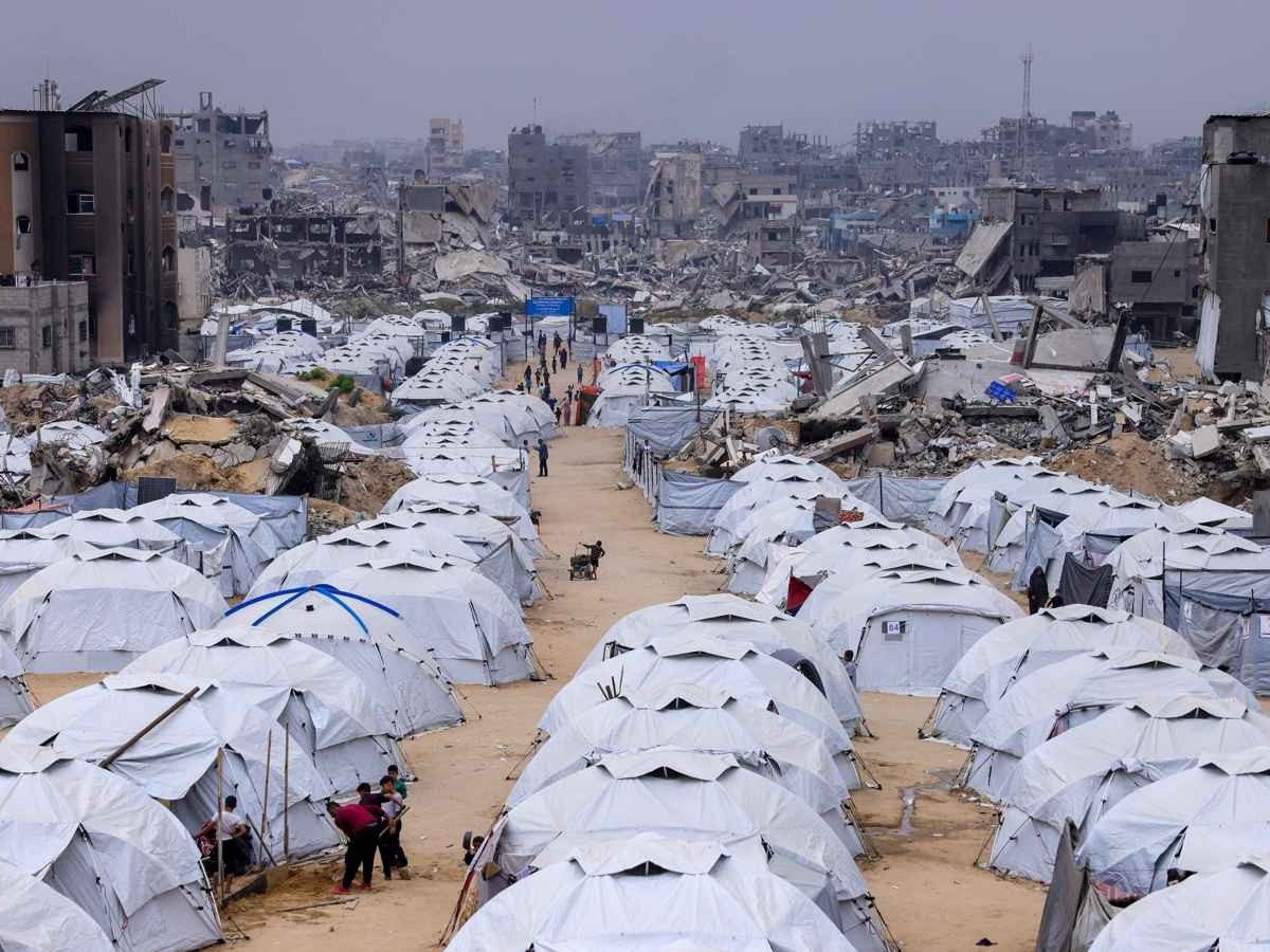 غزة/ القوارض تغزو خيام النازحين وسط تدهور بيئي خطير