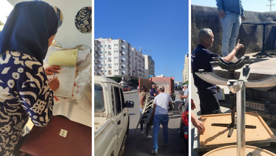 صفاقس/ حملات بلدية لمراقبة استغلال الأرصفة والملك العمومي