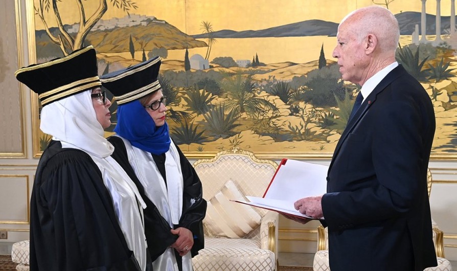 تنصيب رسمي لأعضاء المجلس المؤقت للقضاء المالي في قرطاج تنصيب رسمي لأعضاء المجلس المؤقت للقضاء المالي في قرطاج