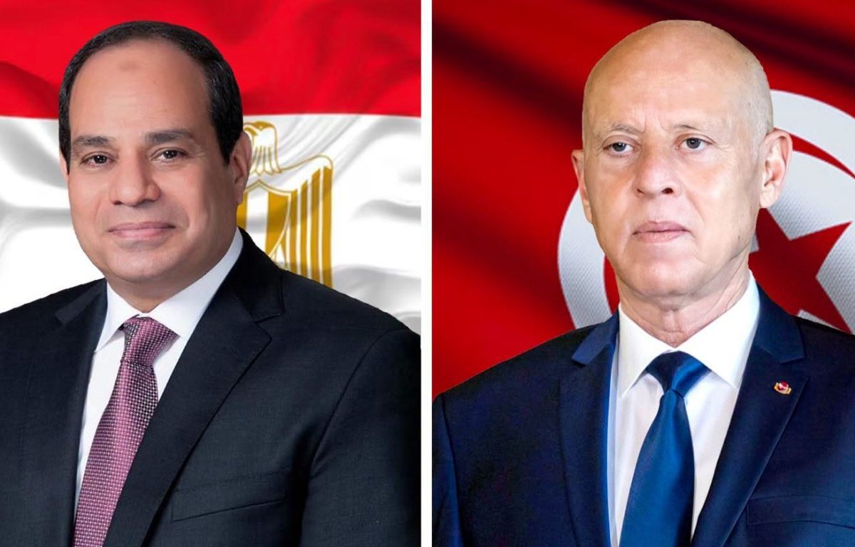 مكالمة بين سعيّد والسيسي.. تأكيد على متانة العلاقات وبحث مستجدات المنطقة