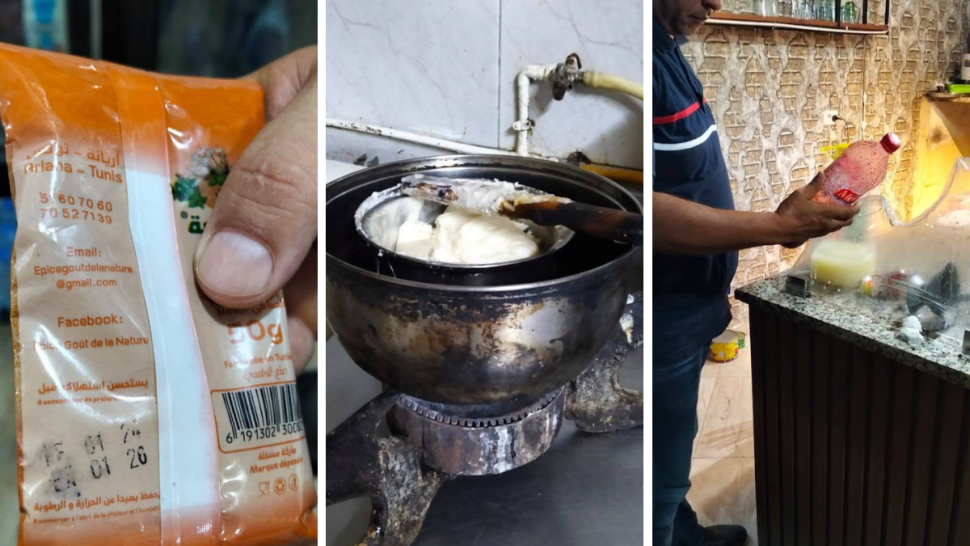 بلدية تونس/ حجز مواد غذائية وتحرير مخالفات صحية بلدية تونس/ حجز مواد غذائية وتحرير مخالفات صحية