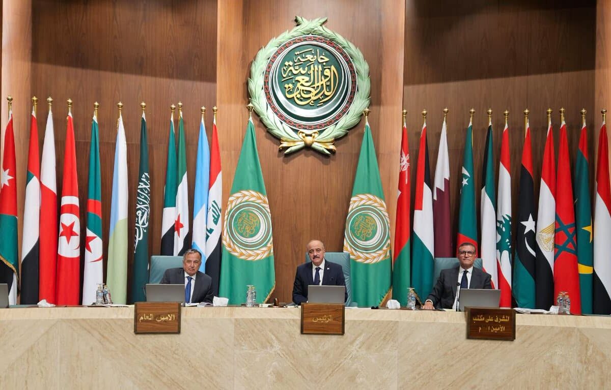 كلمة النفطي خلال ترؤسه أعمال مجلس الجامعة العربية