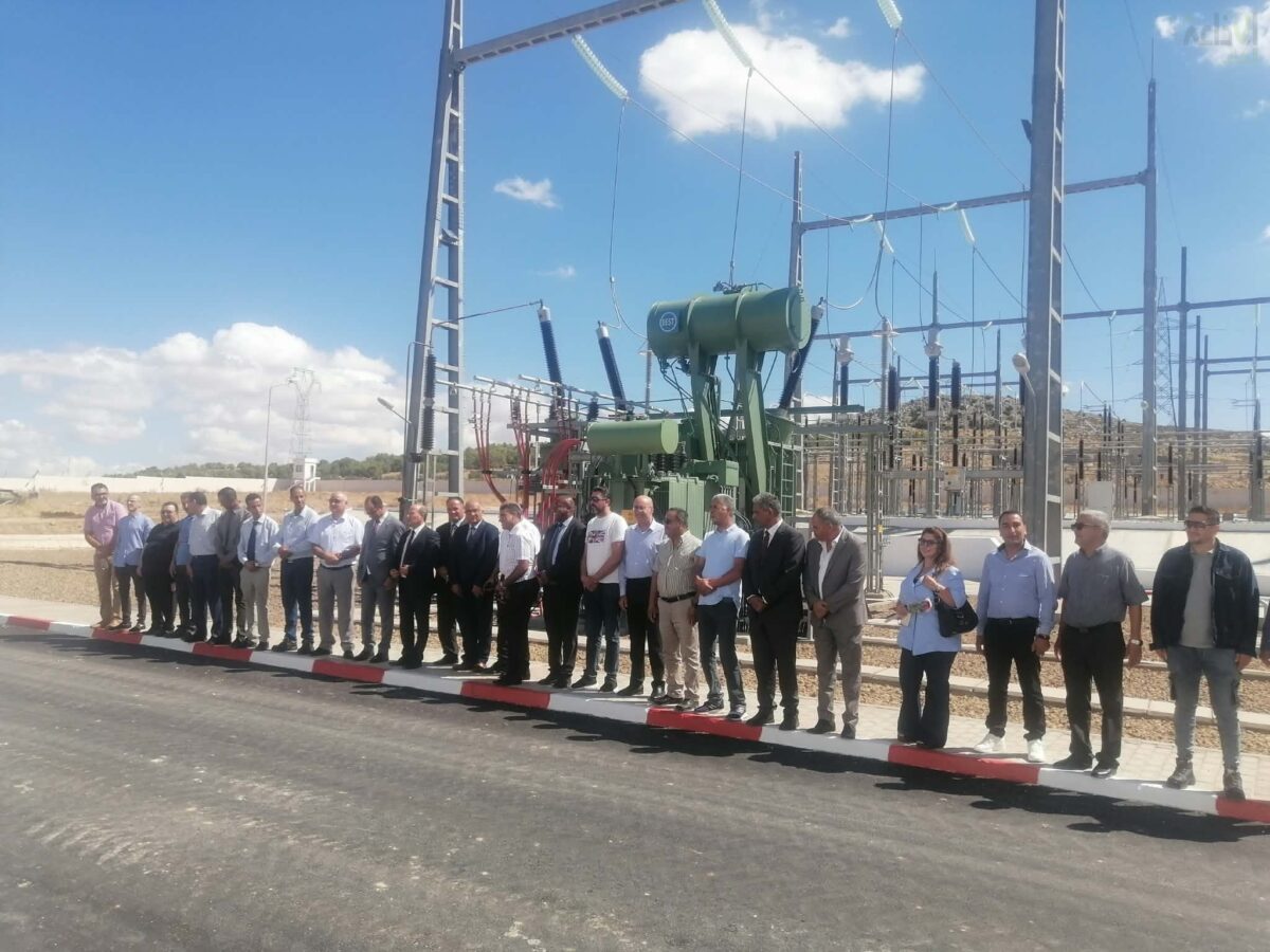 دخول محطة تحويل الكهرباء بالكاف حيّز الاستغلال دخول محطة تحويل الكهرباء بالكاف حيّز الاستغلال