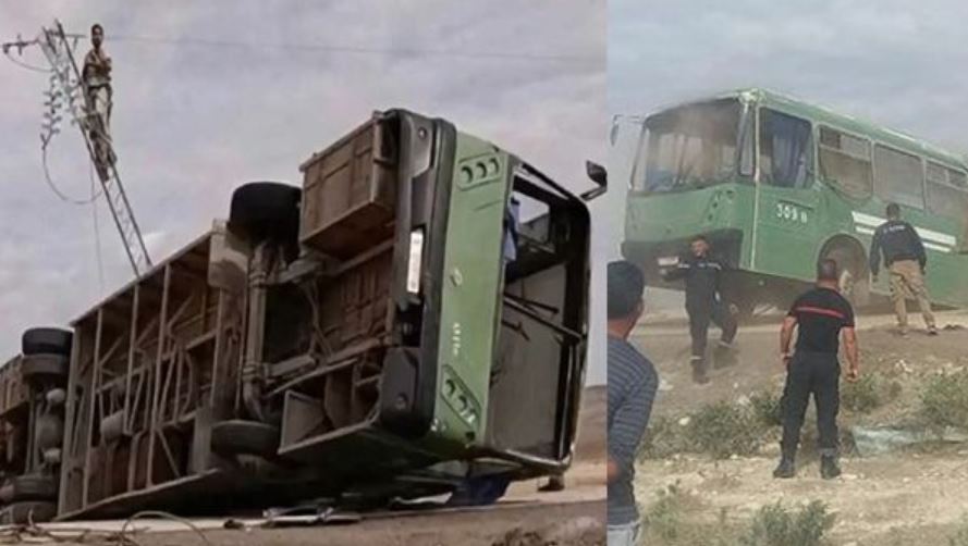 حادث الحافلة المدرسية بالكاف.. تطورات الحالة الصحية للتلاميذ المصابين حادث الحافلة المدرسية بالكاف.. تطورات الحالة الصحية للتلاميذ المصابين